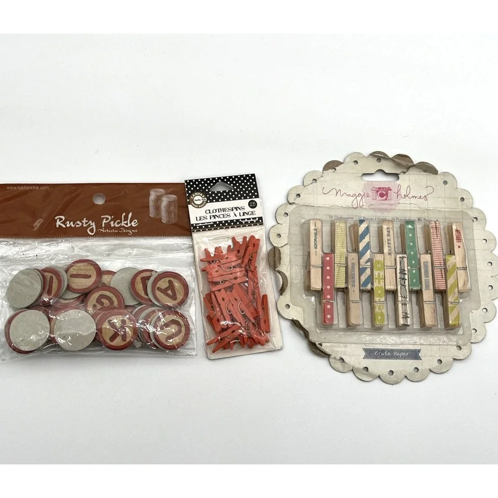 Large Mixed Scrapbooking Craft Supply Lot Fiskars Teresa Collins Pink Paislee
